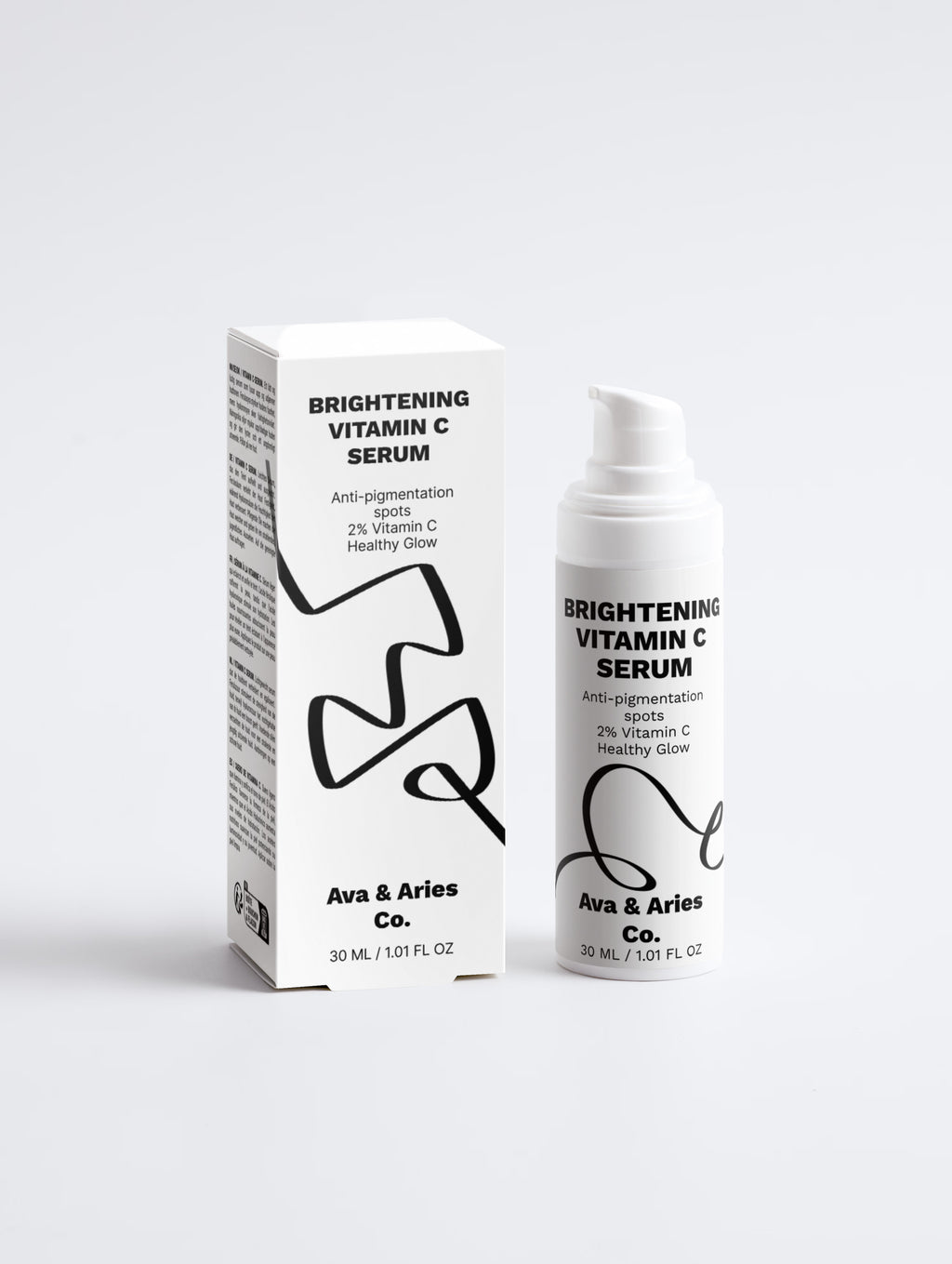 Vitamin C Brightening Serum – Natural Glow & Skin Firming Booster